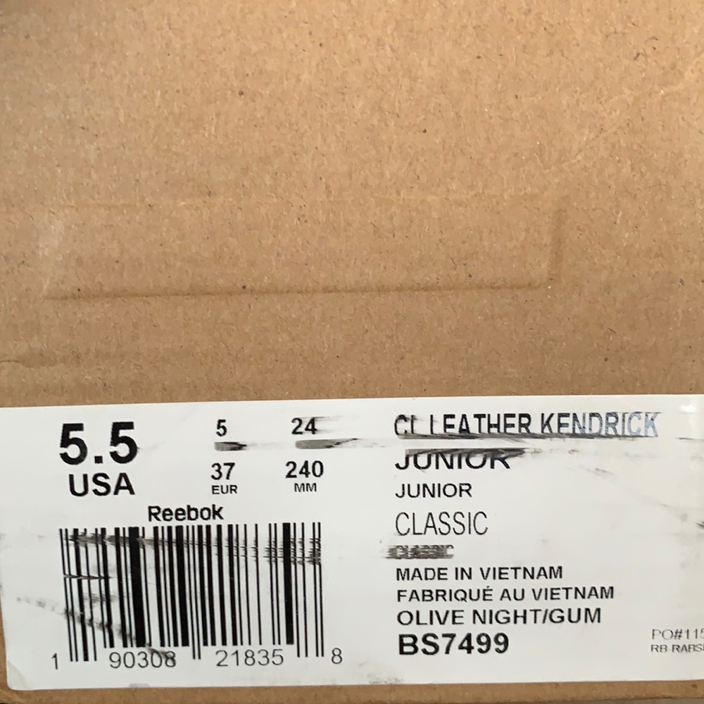 Kids Reebok